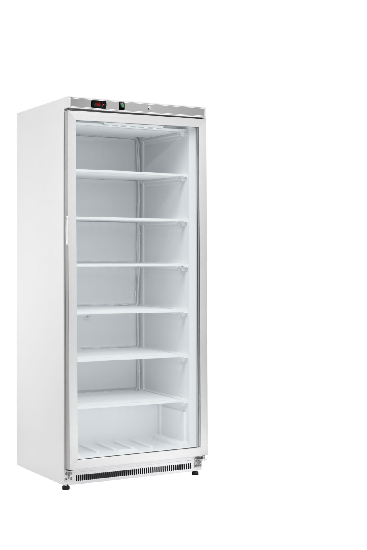 Armadio refrigerato con porta a vetri, 777x695x1890h, < - 18 °C