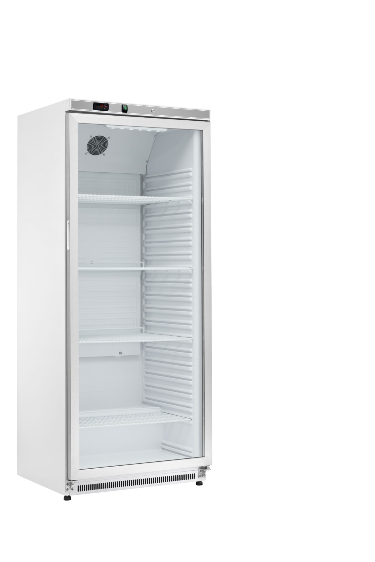 Armadio refrigerato con porta a vetri, 777x695x1890h, 0 + 10 °C