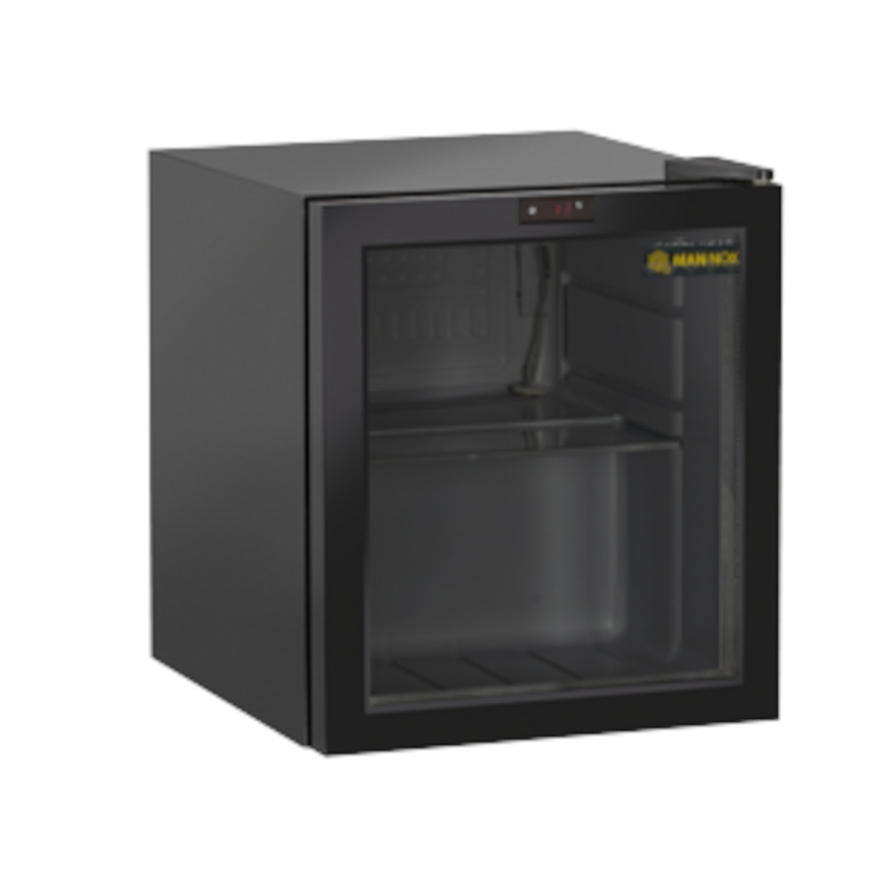 Frigo da banco con porta a vetri, 440x470x525h, +2 - + 10 °C