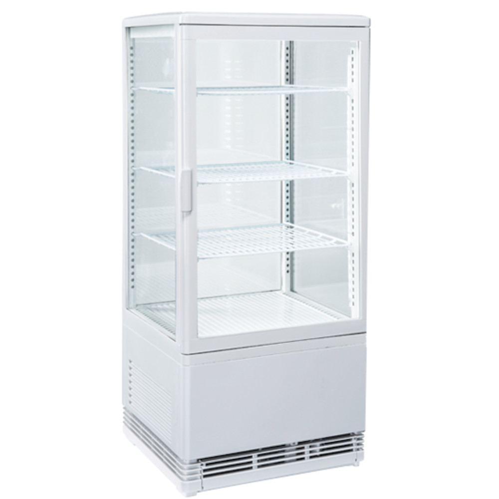 Espositore refrigerato da banco verticale da 78 Lt., 428x386x960h, +2°C +12 °C