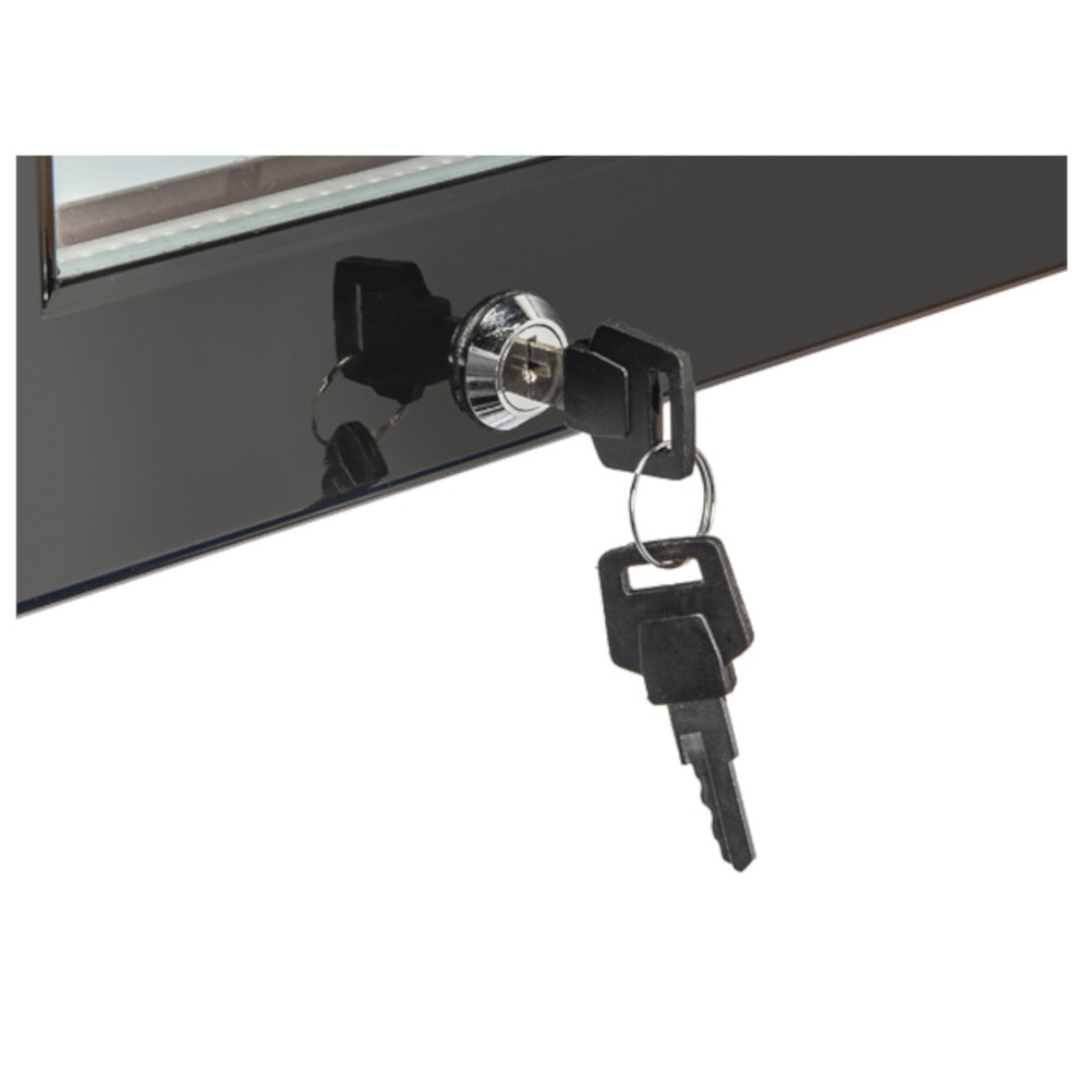 Frigo da banco con porta a vetri, 440x470x525h, +2 - + 10 °C