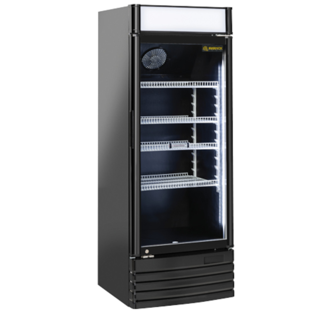 Espositore refrigerato per bibite, 525x555x1635h, +1 +10 °C