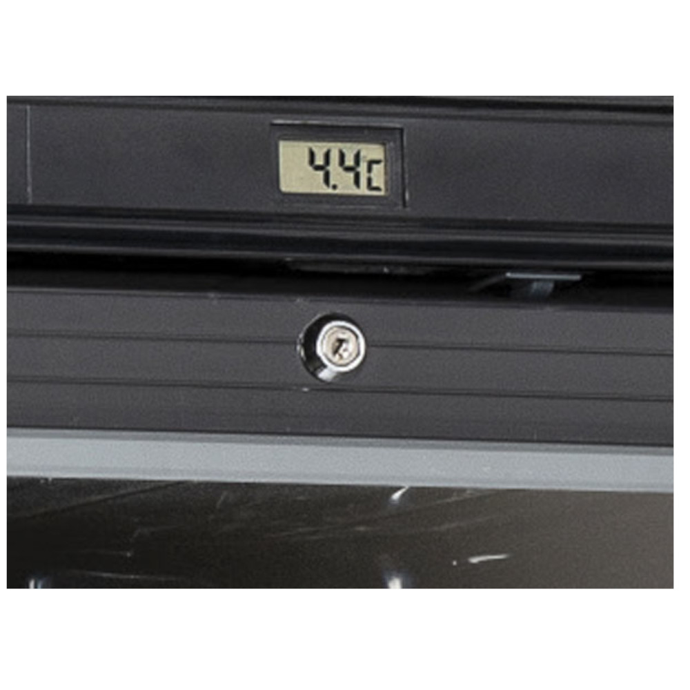 Espositore refrigerato per bibite, 595x670x1830h, +1 +12 °C